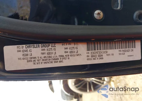 2012 Dodge Challenger R/T из США, поврежденный, VIN 2C3CDYBT3CH110150